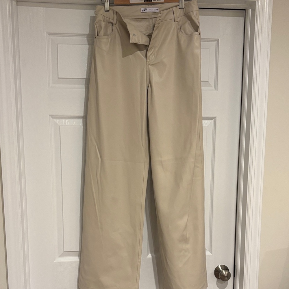 Zara Light Tan Trousers